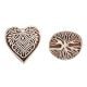 Set of 2 Piece New Mix Wooden Printing Block